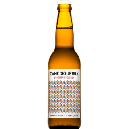 Birra Cane Di Guerra Bohemian Pilsner - 5% - 0,33 Lt