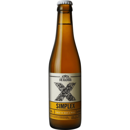 Birra DE RANKE Simplex - 4,5% - 0,33 Lt