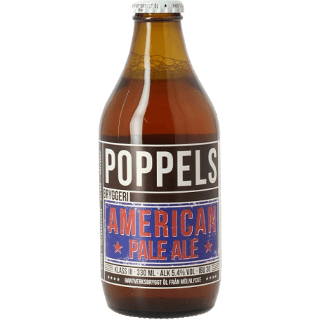 Birra Poppels American Pale Ale - 5,4% - 0,33 Lt