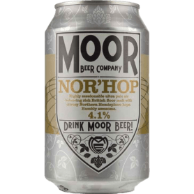 Birra MOOR Nor'Hop Lattina - 0,33 Lt - 4.1%