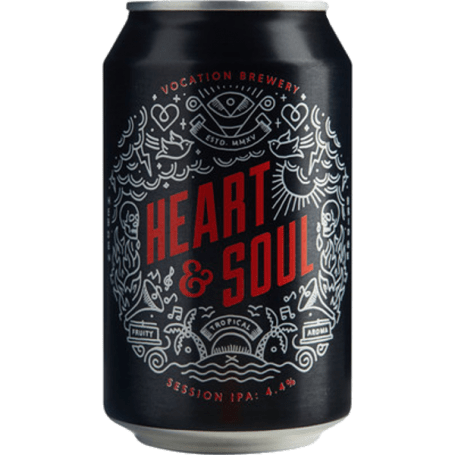 Birra Vocation Heart And Soul G-Free - 4,4% - Lattina 0,44 Lt