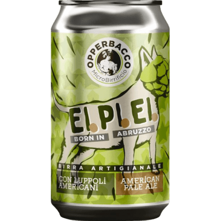 Birra OPPERBACCO EiPiEi - 6,3% - Lattina 0,33 Lt