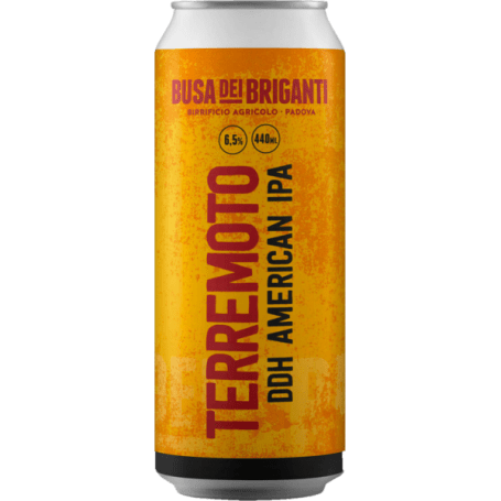 Birra Busa Dei Briganti Terremoto - 6,5% - Lattina 0,44 Lt