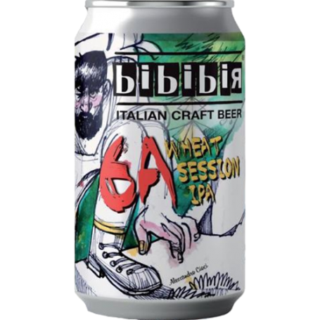 Birra Bibibir 6A - 4,5% - Lattina 0,33 Lt