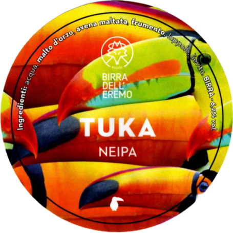 Birra Birra Dell'Eremo Tuka - 6,2% - Fusto 24 Lt