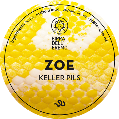 Birra Birra Dell'Eremo Zoe - 5,2% - Fusto 24 Lt