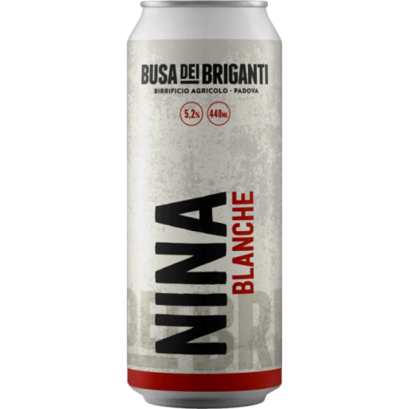 Birra Busa Dei Briganti Nina - 5,2% - Lattina 0,44 Lt