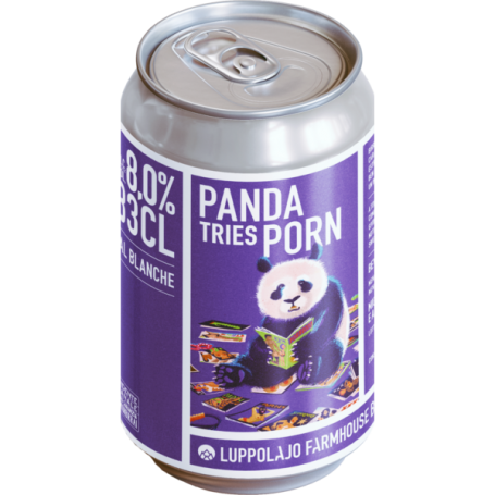 Birra Luppolajo Panda Tries Porn - 8% - Lattina 0,33 Lt