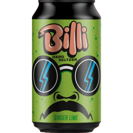 Hard Seltzer Mister B Billi Ginger Lime - 4,5% - Lattina 0,33 Lt