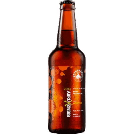 Birra Opperbacco Abruxensis Arance - 5% - 0,33 Lt