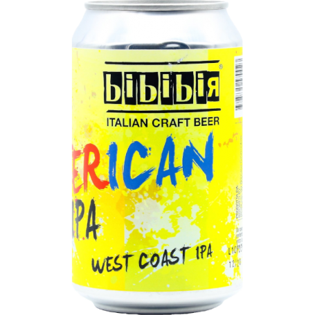Birra Bibibir American Ipa - 6,5% - Lattina 0,33 Lt