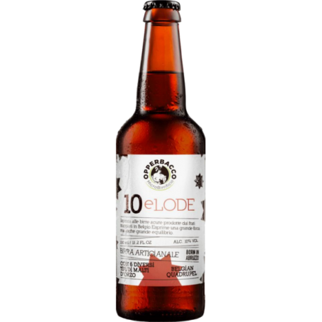Birra OPPERBACCO 10 e Lode - 10% - 0,75 Lt