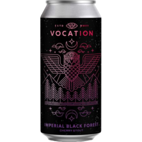 Birra Vocation Imperial Black Forest Stout - 10,5% - Lattina 0,44 Lt