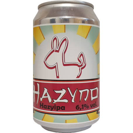 Birra Donkey Hazyno - 6,1% - Lattina 0,33 Lt