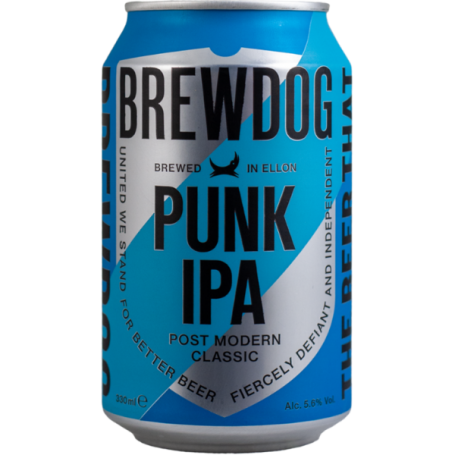 Birra BREWDOG Punk Ipa Lattina - 0,33 Lt - 5,6%