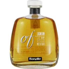 Grappa Bonollo 0186 Of Ligneum Box Miele Di Tiglio - 40% - 0,70 Lt