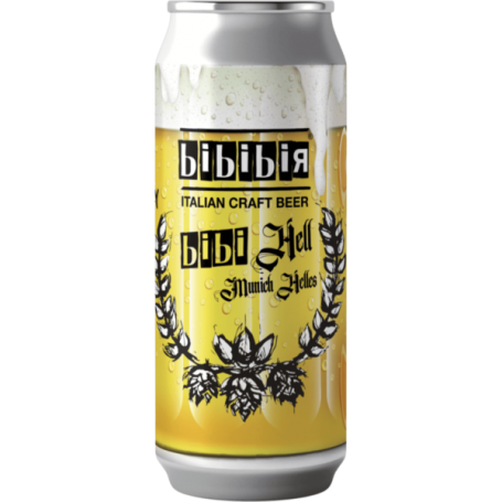 Birra Bibibir BibiHell - 4,8% - Lattina 0,50 Lt